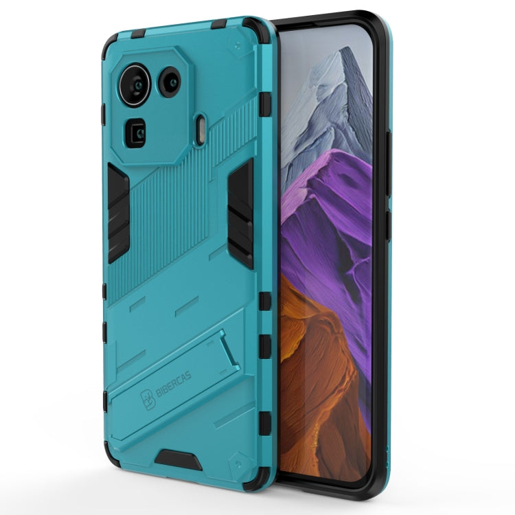 For Xiaomi Mi 11 Pro Punk Armor 2 in 1 PC + TPU Shockproof Case with Invisible Holder