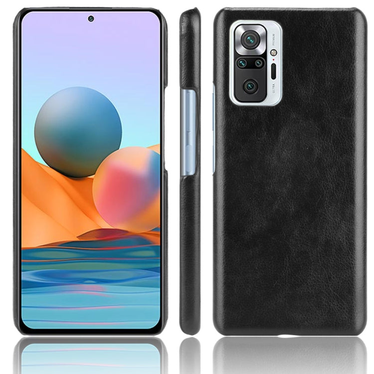 For Xiaomi Redmi Note 10 Pro (India version) / Note 10 Pro Max Shockproof Litchi Texture PC + PU Case