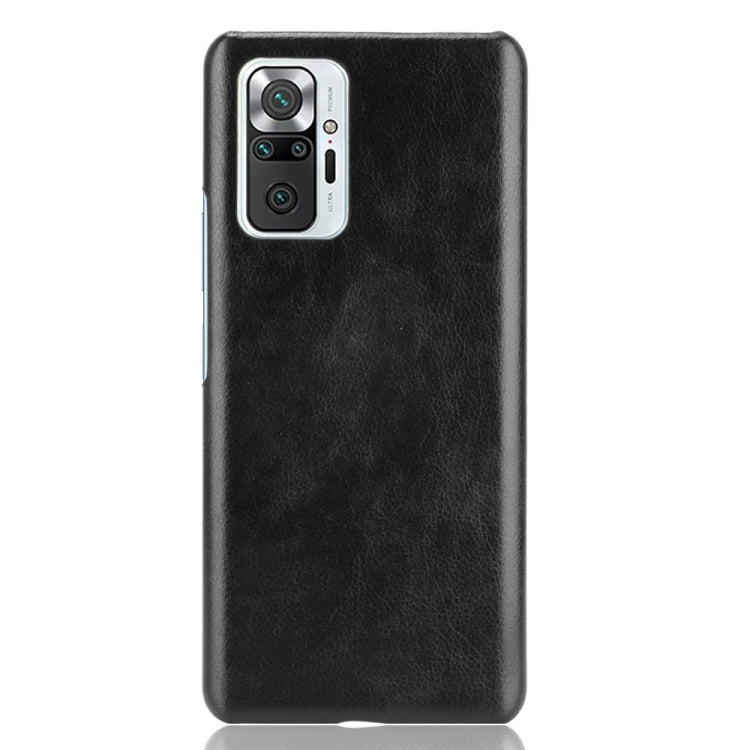 For Xiaomi Redmi Note 10 Pro (India version) / Note 10 Pro Max Shockproof Litchi Texture PC + PU Case