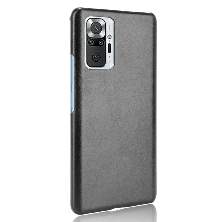 For Xiaomi Redmi Note 10 Pro (India version) / Note 10 Pro Max Shockproof Litchi Texture PC + PU Case