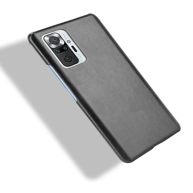 For Xiaomi Redmi Note 10 Pro (India version) / Note 10 Pro Max Shockproof Litchi Texture PC + PU Case