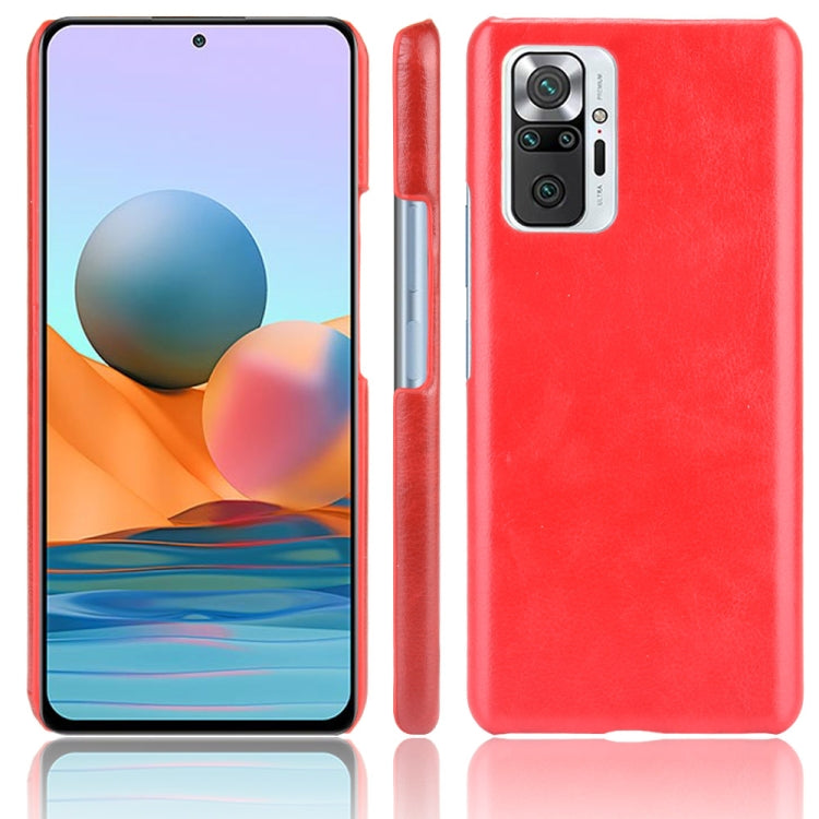 For Xiaomi Redmi Note 10 Pro (India version) / Note 10 Pro Max Shockproof Litchi Texture PC + PU Case