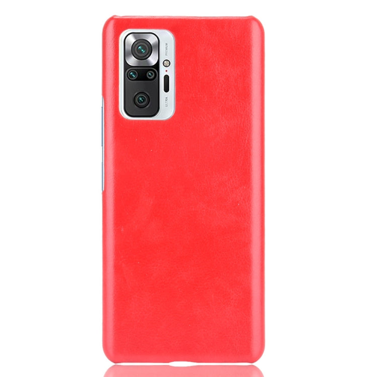 For Xiaomi Redmi Note 10 Pro (India version) / Note 10 Pro Max Shockproof Litchi Texture PC + PU Case