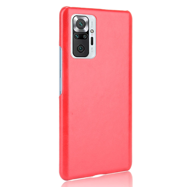 For Xiaomi Redmi Note 10 Pro (India version) / Note 10 Pro Max Shockproof Litchi Texture PC + PU Case