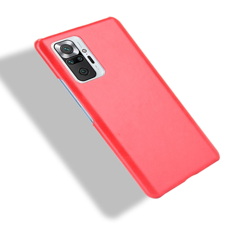 For Xiaomi Redmi Note 10 Pro (India version) / Note 10 Pro Max Shockproof Litchi Texture PC + PU Case