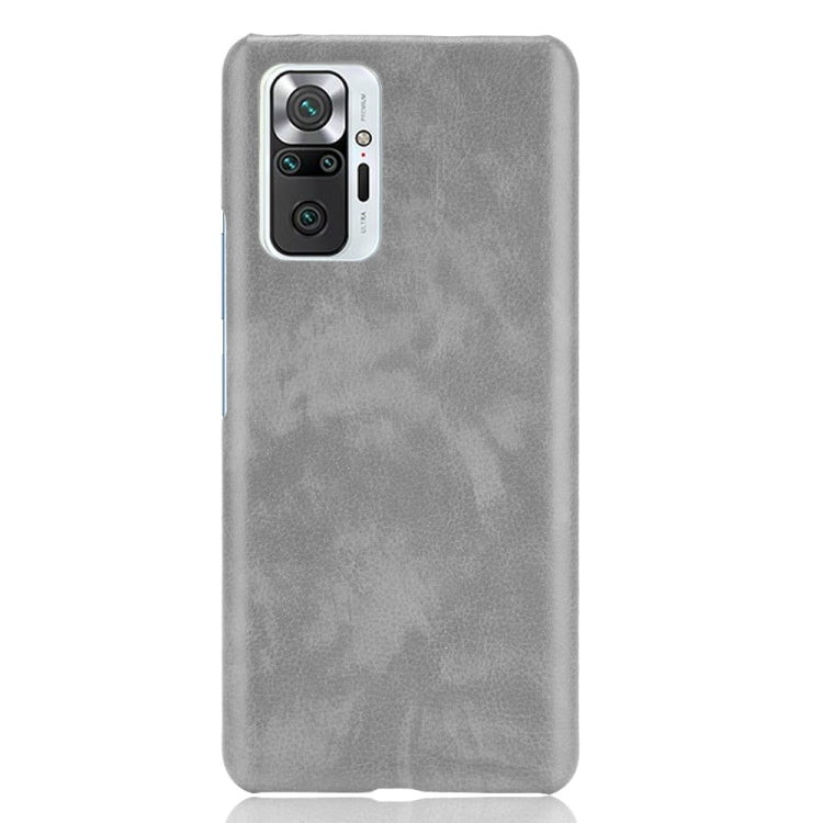 For Xiaomi Redmi Note 10 Pro (India version) / Note 10 Pro Max Shockproof Litchi Texture PC + PU Case