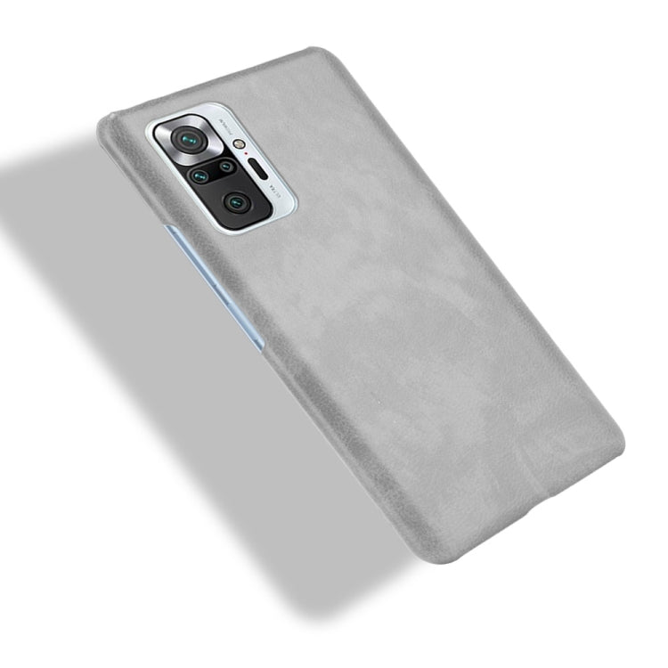 For Xiaomi Redmi Note 10 Pro (India version) / Note 10 Pro Max Shockproof Litchi Texture PC + PU Case