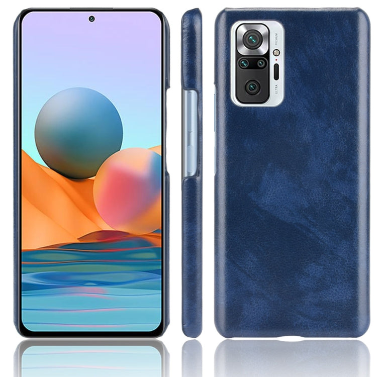 For Xiaomi Redmi Note 10 Pro (India version) / Note 10 Pro Max Shockproof Litchi Texture PC + PU Case