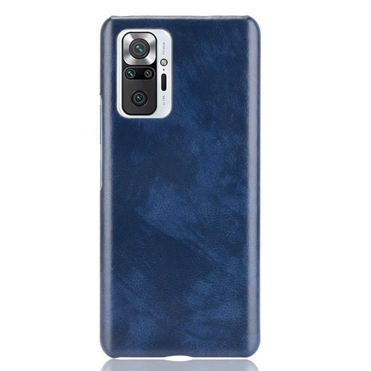 For Xiaomi Redmi Note 10 Pro (India version) / Note 10 Pro Max Shockproof Litchi Texture PC + PU Case