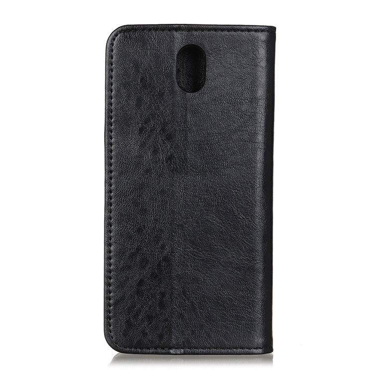 For Xiaomi Redmi 8A Magnetic Retro Crazy Horse Texture Horizontal Flip Leather Case with Holder & Card Slots