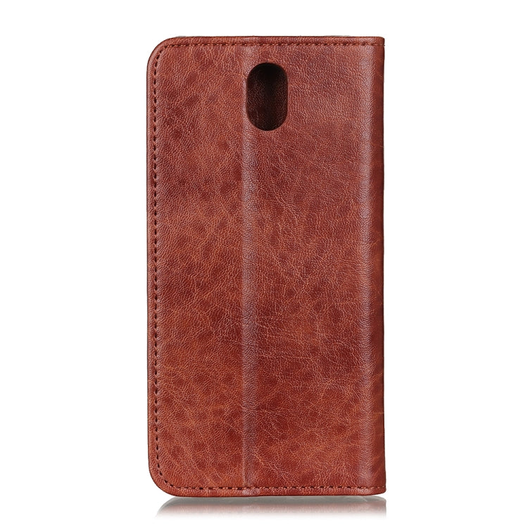 For Xiaomi Redmi 8A Magnetic Retro Crazy Horse Texture Horizontal Flip Leather Case with Holder & Card Slots
