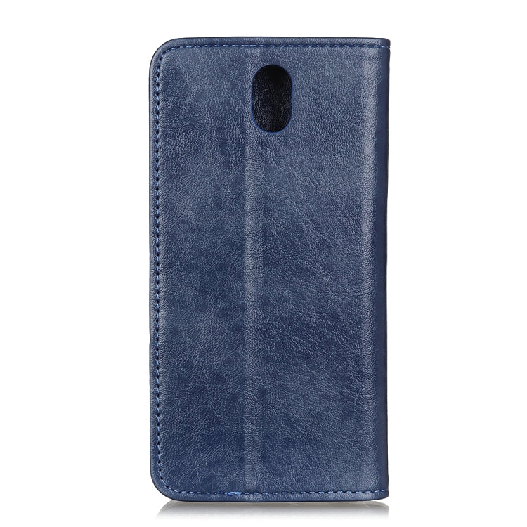 For Xiaomi Redmi 8A Magnetic Retro Crazy Horse Texture Horizontal Flip Leather Case with Holder & Card Slots