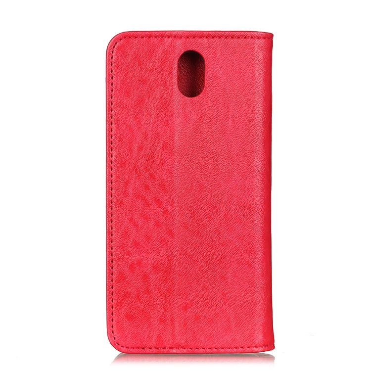 For Xiaomi Redmi 8A Magnetic Retro Crazy Horse Texture Horizontal Flip Leather Case with Holder & Card Slots