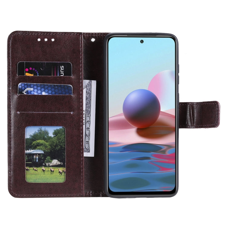 For Xiaomi Redmi Note 10 5G Totem Flower Embossed Horizontal Flip TPU + PU Leather Case with Holder & Card Slots & Wallet