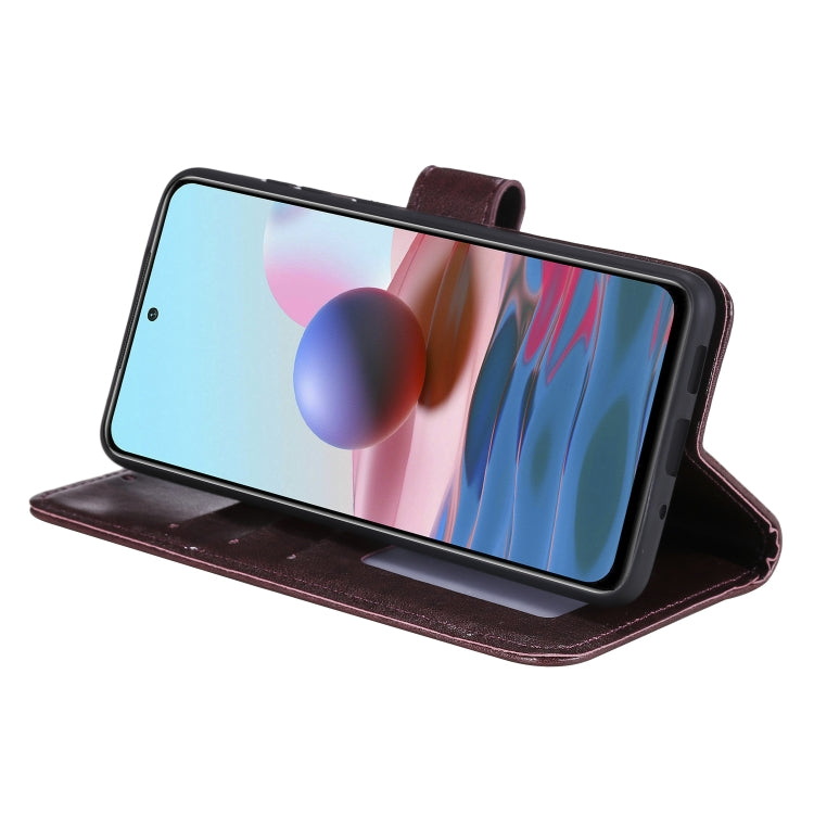 For Xiaomi Redmi Note 10 5G Totem Flower Embossed Horizontal Flip TPU + PU Leather Case with Holder & Card Slots & Wallet