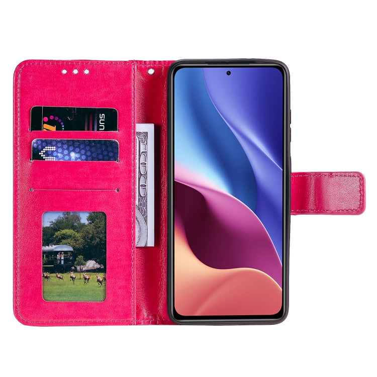 For Xiaomi Redmi K40 Totem Flower Embossed Horizontal Flip TPU + PU Leather Case with Holder & Card Slots & Wallet