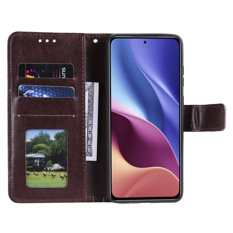 For Xiaomi Redmi K40 Totem Flower Embossed Horizontal Flip TPU + PU Leather Case with Holder & Card Slots & Wallet