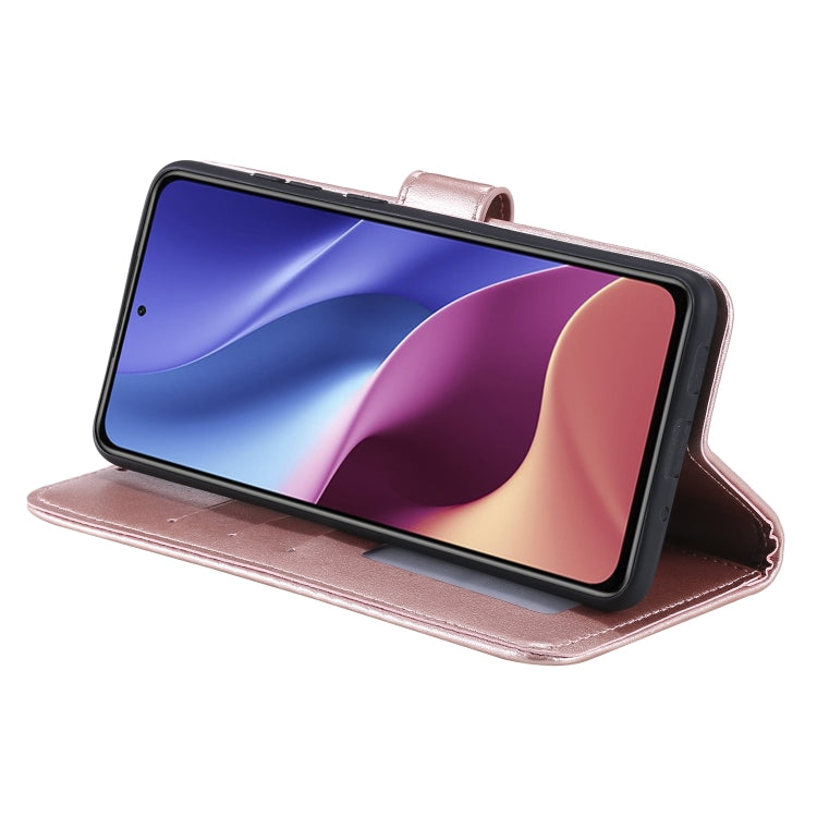 For Xiaomi Redmi K40 Totem Flower Embossed Horizontal Flip TPU + PU Leather Case with Holder & Card Slots & Wallet