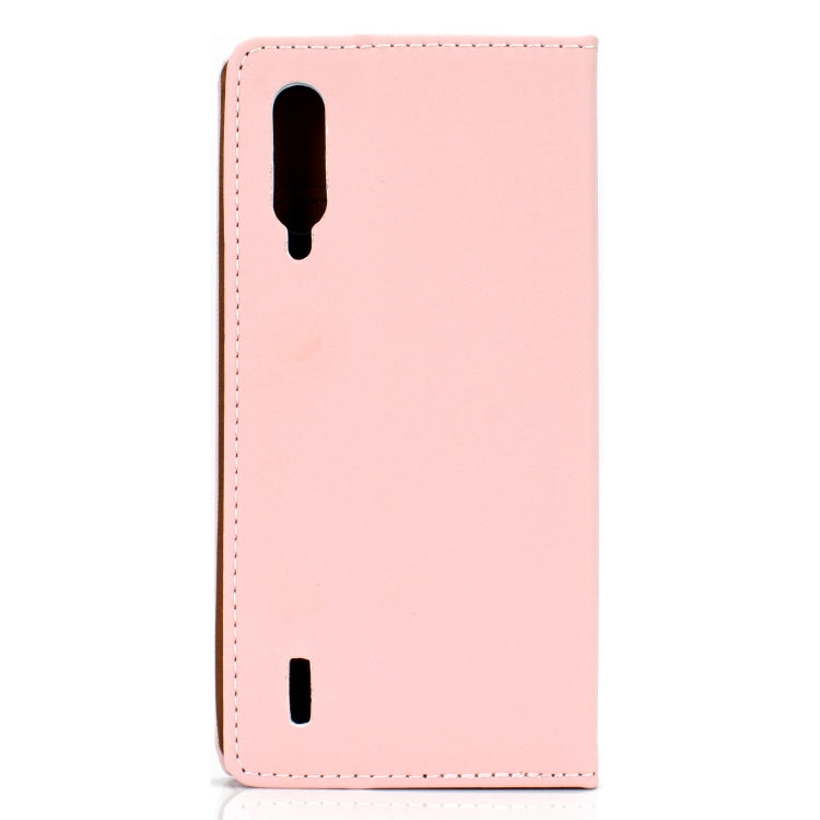 For Xiaomi Mi CC9e Solid Color Magnetic Horizontal Flip Leather Case with Card Slot & Holder