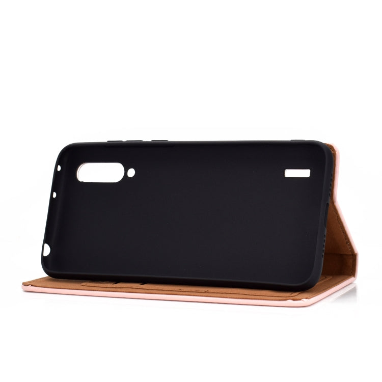 For Xiaomi Mi CC9e Solid Color Magnetic Horizontal Flip Leather Case with Card Slot & Holder