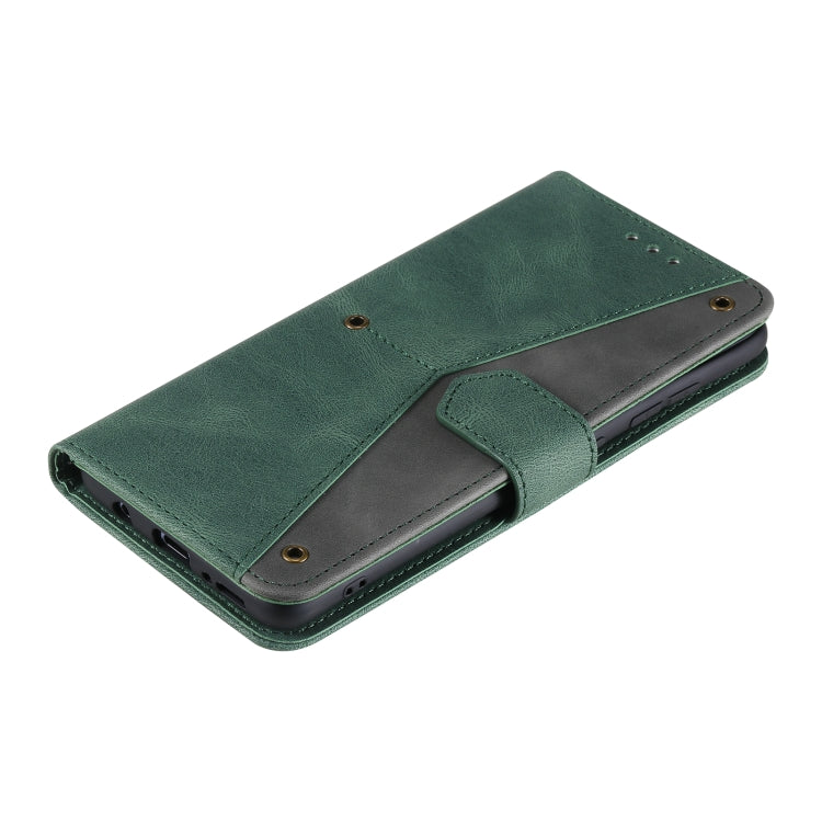 For Xiaomi Redmi K40 Stitching Calf Texture Horizontal Flip Leather Case with Holder & Card Slots & Wallet