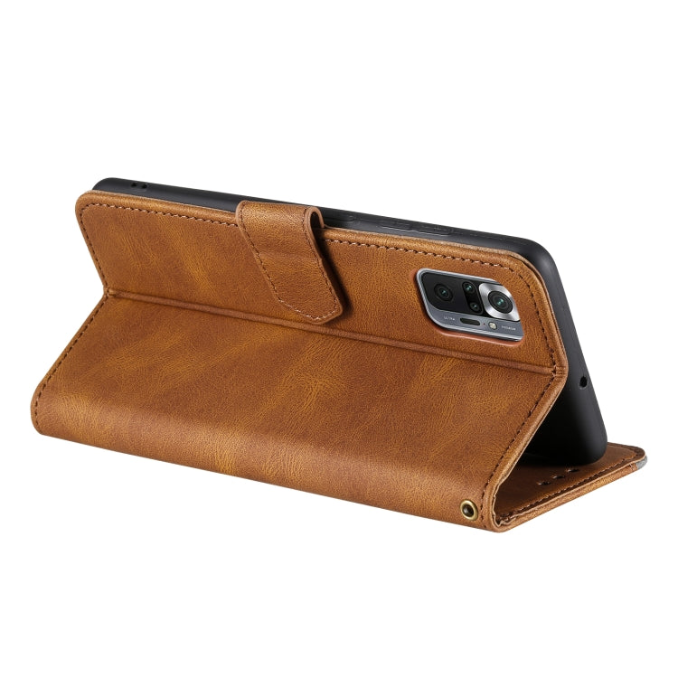 For Xiaomi Redmi Note 10 Pro Max Stitching Calf Texture Horizontal Flip Leather Case with Holder & Card Slots & Wallet