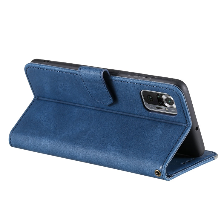 For Xiaomi Redmi Note 10 Pro Max Stitching Calf Texture Horizontal Flip Leather Case with Holder & Card Slots & Wallet