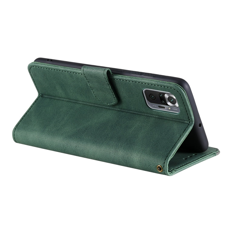 For Xiaomi Redmi Note 10 Pro Max Stitching Calf Texture Horizontal Flip Leather Case with Holder & Card Slots & Wallet