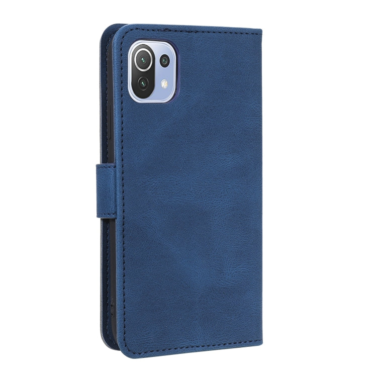 For Xiaomi Mi 11 Lite Stitching Calf Texture Horizontal Flip Leather Case with Holder & Card Slots & Wallet