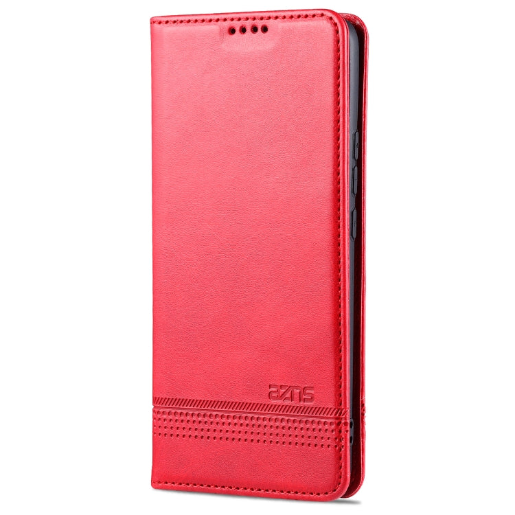 For Xiaomi Mi 11 Pro AZNS Magnetic Calf Texture Horizontal Flip Leather Case with Card Slots & Holder & Wallet