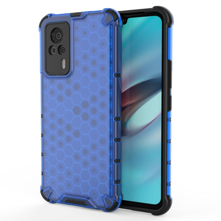 For vivo S9e Shockproof Honeycomb PC + TPU Case