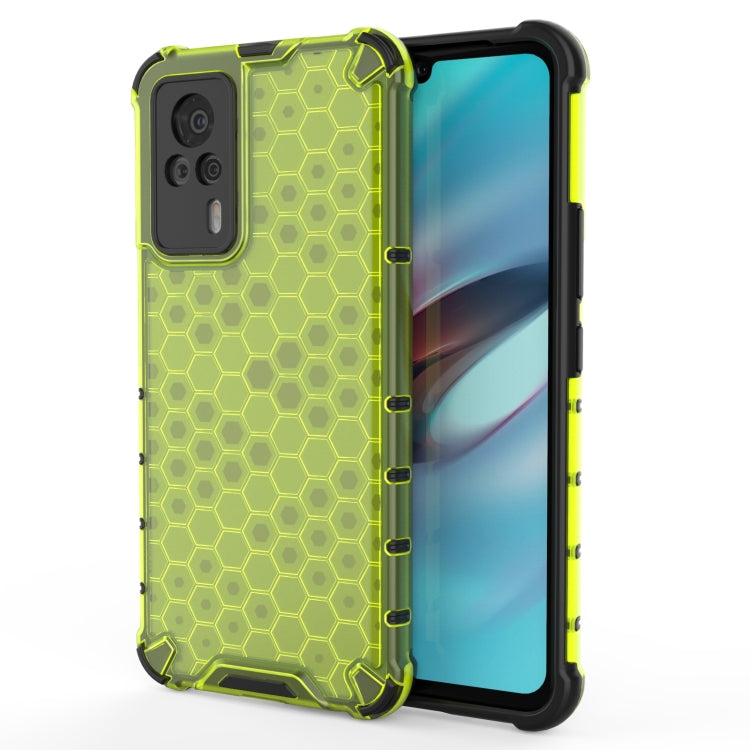 For vivo S9e Shockproof Honeycomb PC + TPU Case