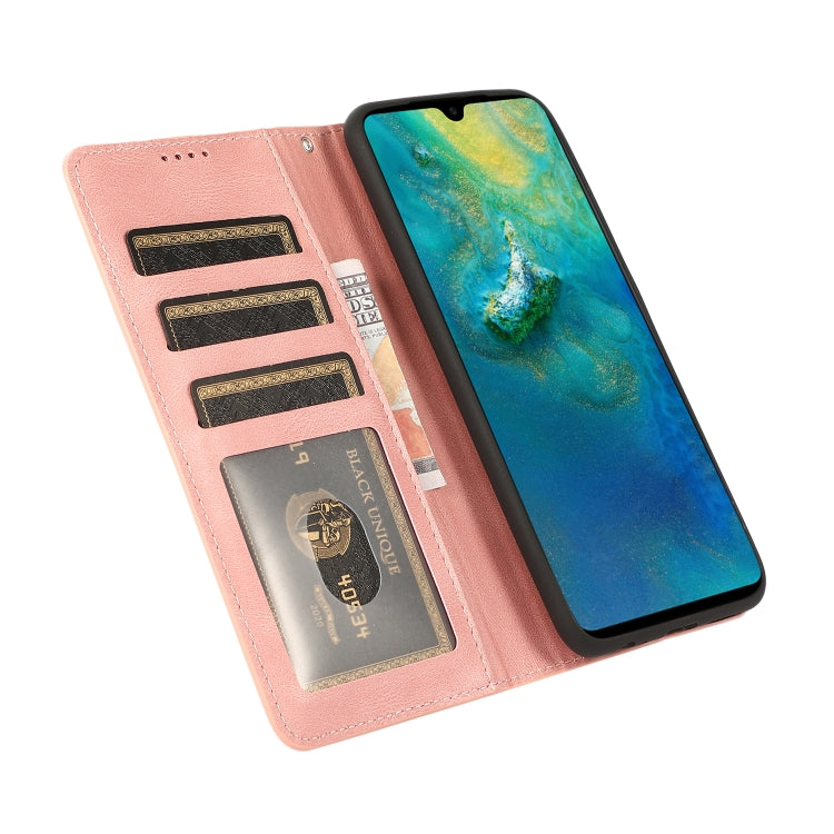 For Xiaomi Redmi Note 10 Fantasy Classic Skin-feel Calfskin Texture Magnetic Buckle Horizontal Flip PU Leather Case with Holder & Card Slot & Wallet