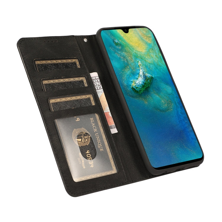 For Xiaomi Redmi Note 10 Fantasy Classic Skin-feel Calfskin Texture Magnetic Buckle Horizontal Flip PU Leather Case with Holder & Card Slot & Wallet