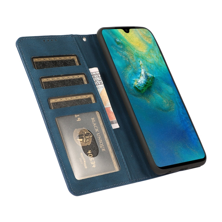 For Xiaomi Redmi Note 10 Fantasy Classic Skin-feel Calfskin Texture Magnetic Buckle Horizontal Flip PU Leather Case with Holder & Card Slot & Wallet