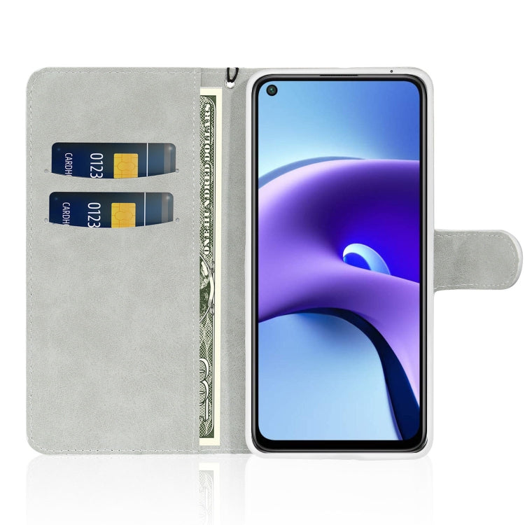 For Xiaomi Redmi Note 9 5G Glitter Powder Horizontal Flip Leather Case with Card Slots & Holder & Lanyard