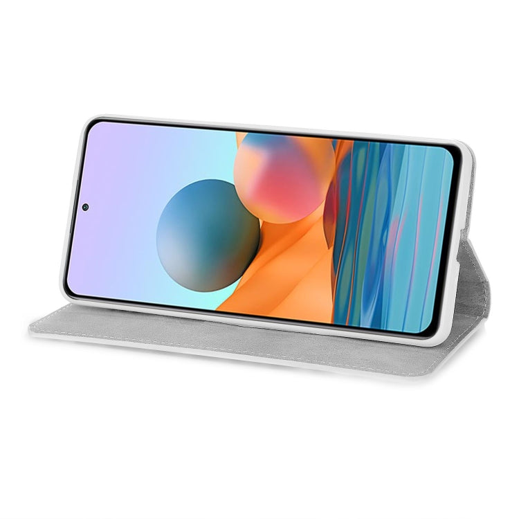 For Xiaomi Redmi Note 10 Pro Glitter Powder Horizontal Flip Leather Case with Card Slots & Holder & Lanyard