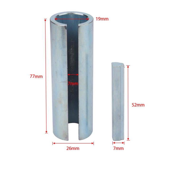 A5169 3/4~1 inch Car Engine Pulley Crankshaft Sleeve Adapter