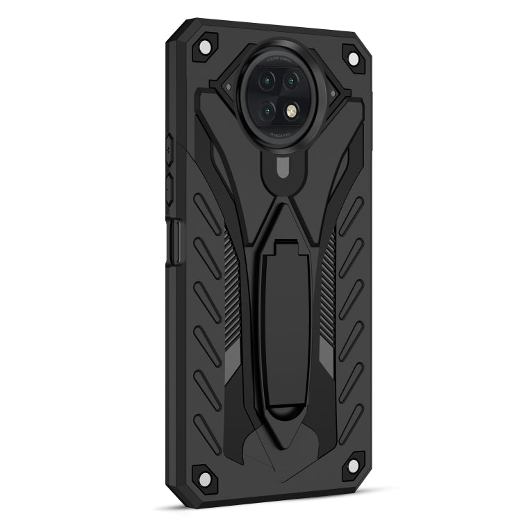 For Xiaomi Redmi Note 9 5G / Redmi Note 9T 5G Shockproof TPU + PC Protective Case with Holder