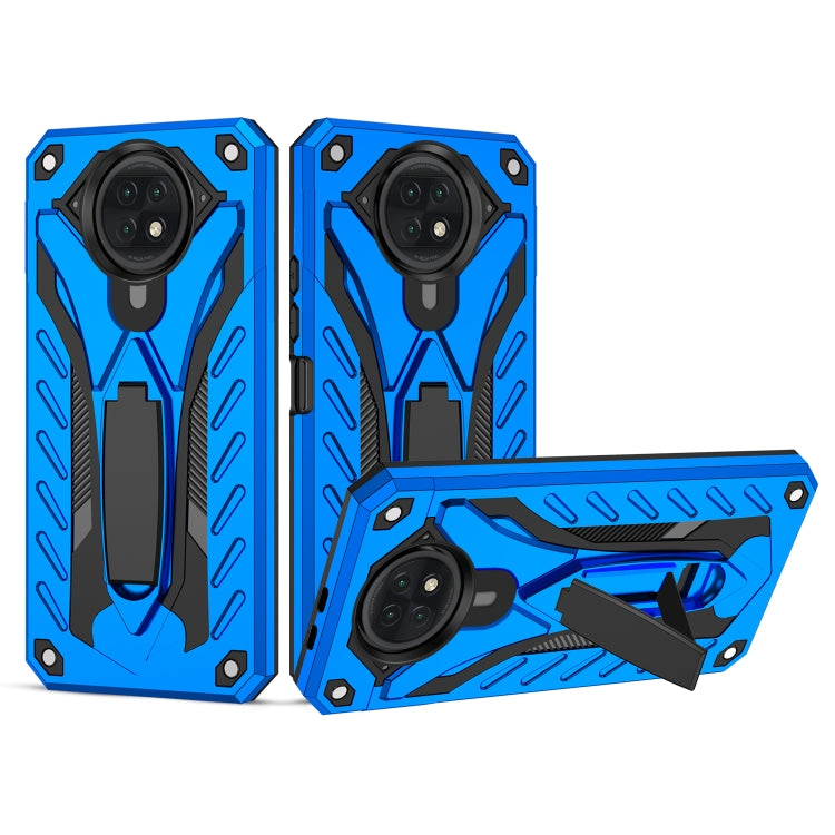 For Xiaomi Redmi Note 9 5G / Redmi Note 9T 5G Shockproof TPU + PC Protective Case with Holder