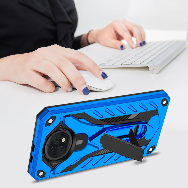 For Xiaomi Redmi Note 9 5G / Redmi Note 9T 5G Shockproof TPU + PC Protective Case with Holder