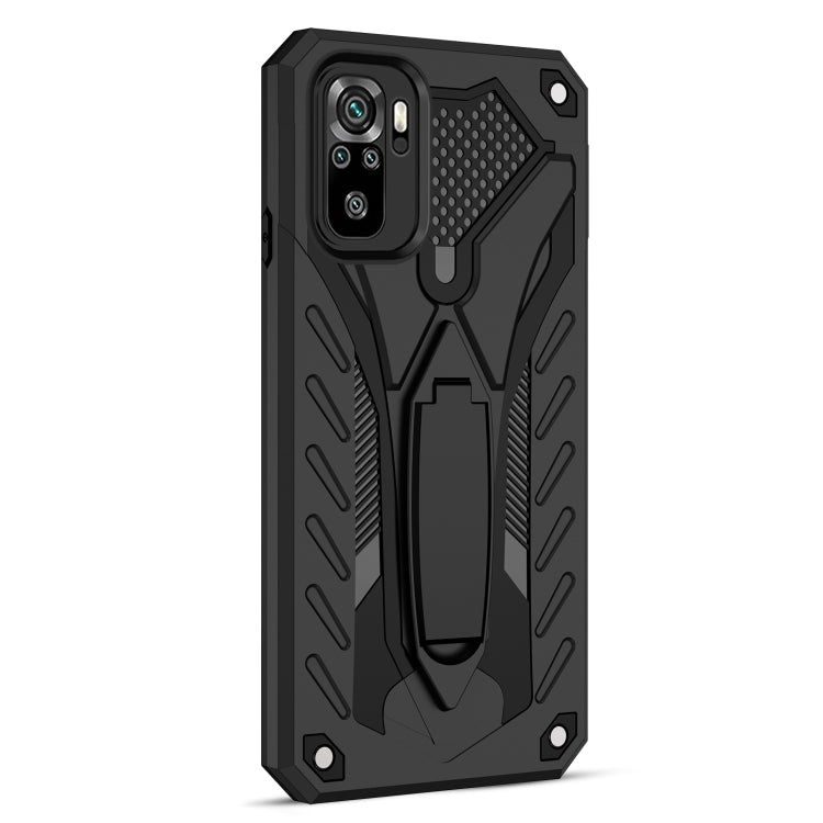 For Xiaomi Redmi Note 10 Shockproof TPU + PC Protective Case with Holder