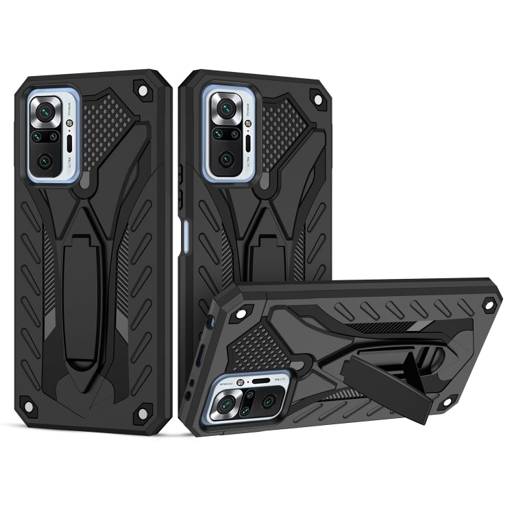 For Xiaomi Redmi Note 10 Pro Shockproof TPU + PC Protective Case with Holder
