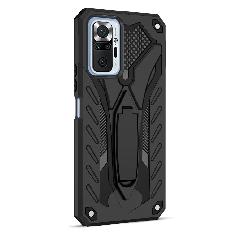 For Xiaomi Redmi Note 10 Pro Shockproof TPU + PC Protective Case with Holder