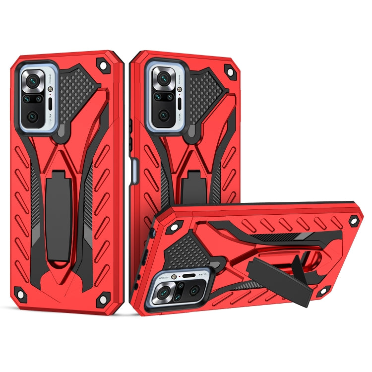 For Xiaomi Redmi Note 10 Pro Shockproof TPU + PC Protective Case with Holder