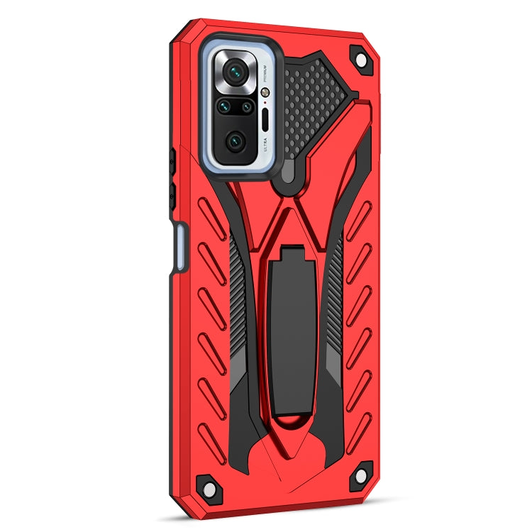 For Xiaomi Redmi Note 10 Pro Shockproof TPU + PC Protective Case with Holder