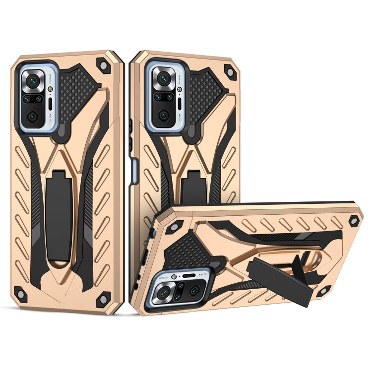 For Xiaomi Redmi Note 10 Pro Shockproof TPU + PC Protective Case with Holder