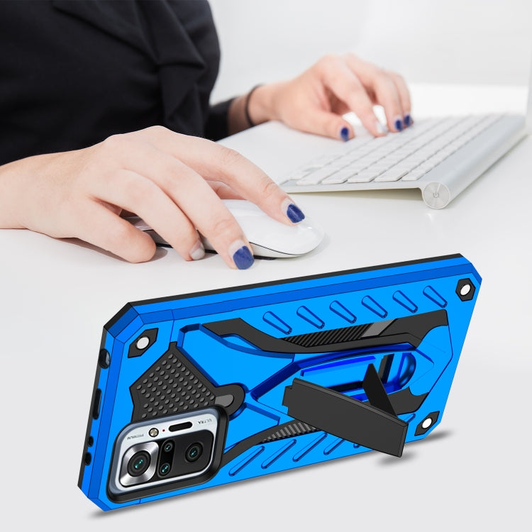 For Xiaomi Redmi Note 10 Pro Shockproof TPU + PC Protective Case with Holder