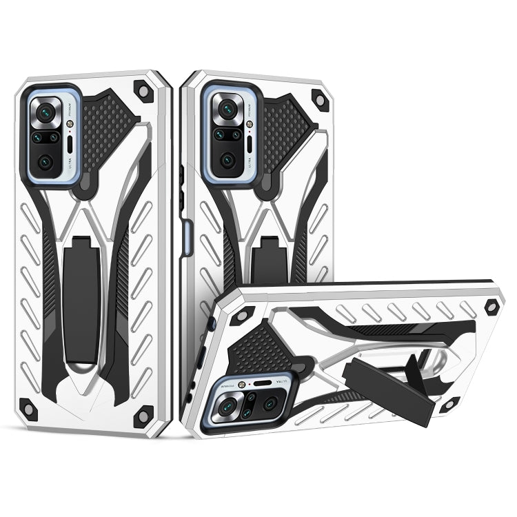 For Xiaomi Redmi Note 10 Pro Shockproof TPU + PC Protective Case with Holder