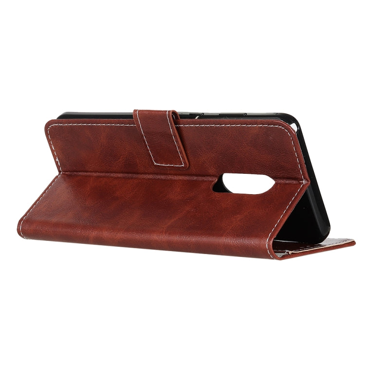 For Xiaomi Redmi 8 Retro Crazy Horse Texture Horizontal Flip Leather Case with Holder & Card Slots & Photo Frame & Wallet